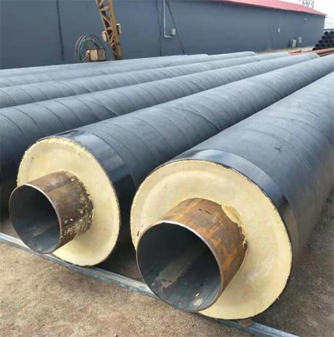 钢套钢直埋蒸汽保温管