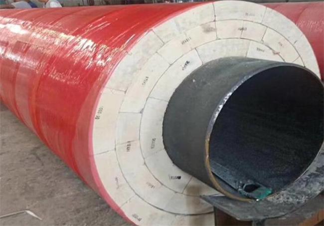 钢套钢直埋蒸汽保温管