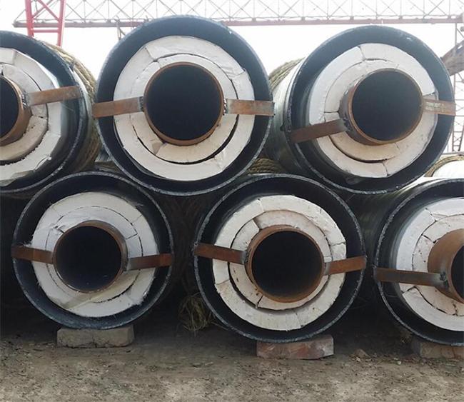 钢套钢直埋蒸汽保温管